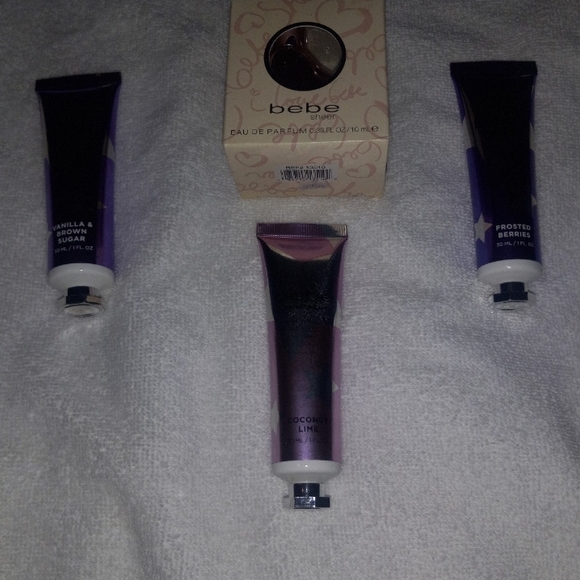Bebe Fragrance and Cream Set - Purple and Silver - Picture 2 of 2